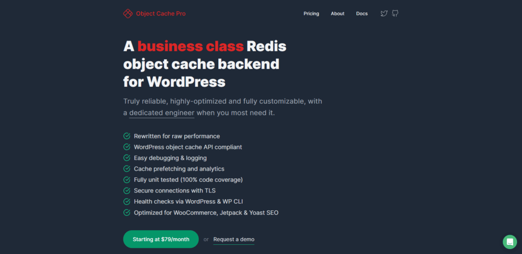 Object cache pro est une des solutions de cache les plus complète pour accélérer un Wordpress
